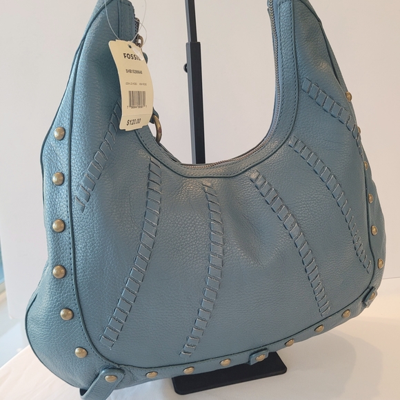 Fossil Lexa Hobo Vintage with Stud Accents - Picture 3 of 12